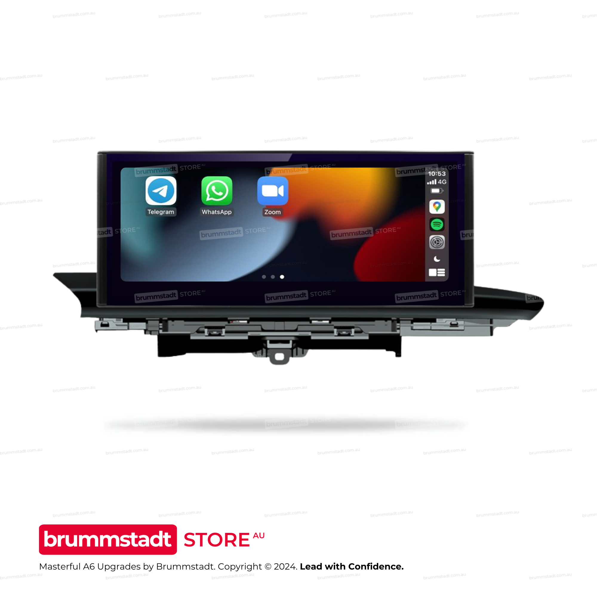 Audi A6 / A7 C7 (2012–2018) - Premium Head Unit Upgrade Kit: Radio Infotainment System with Wired & Wireless Apple CarPlay and Android Auto Compatibility