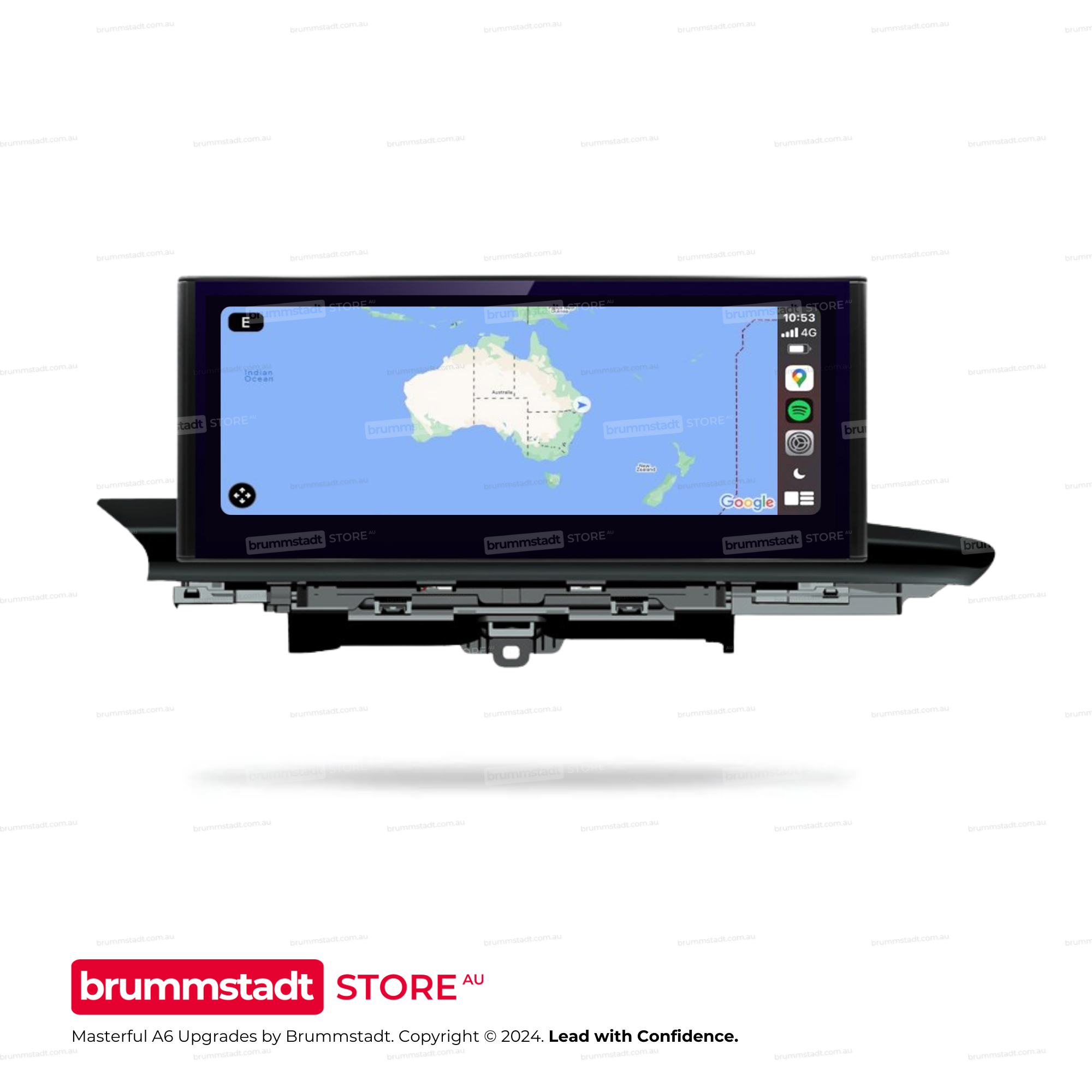 Audi A6 / A7 C7 (2012–2018) - Premium Head Unit Upgrade Kit: Radio Infotainment System with Wired & Wireless Apple CarPlay and Android Auto Compatibility