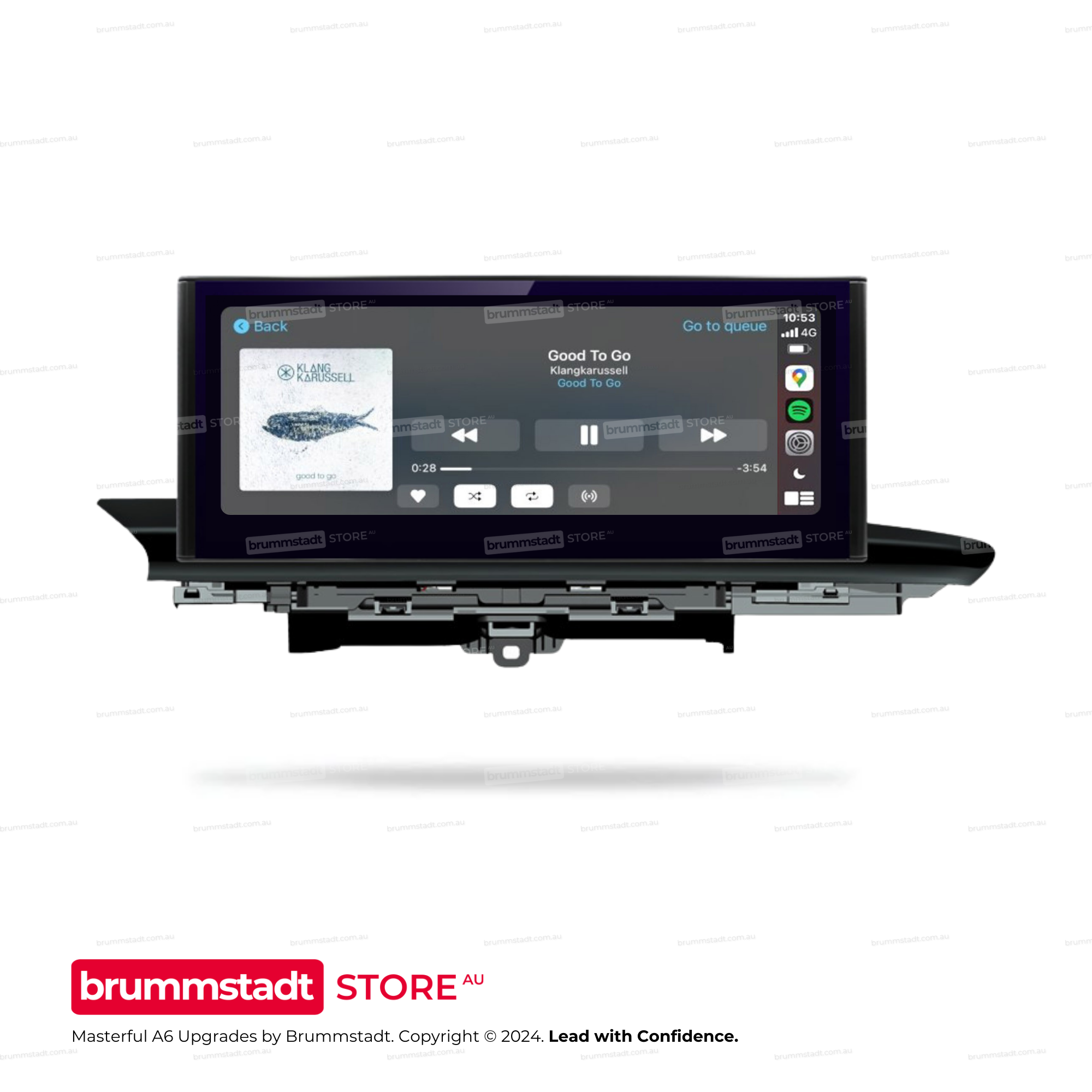 Audi A6 / A7 C7 (2012–2018) - Premium Head Unit Upgrade Kit: Radio Infotainment System with Wired & Wireless Apple CarPlay and Android Auto Compatibility