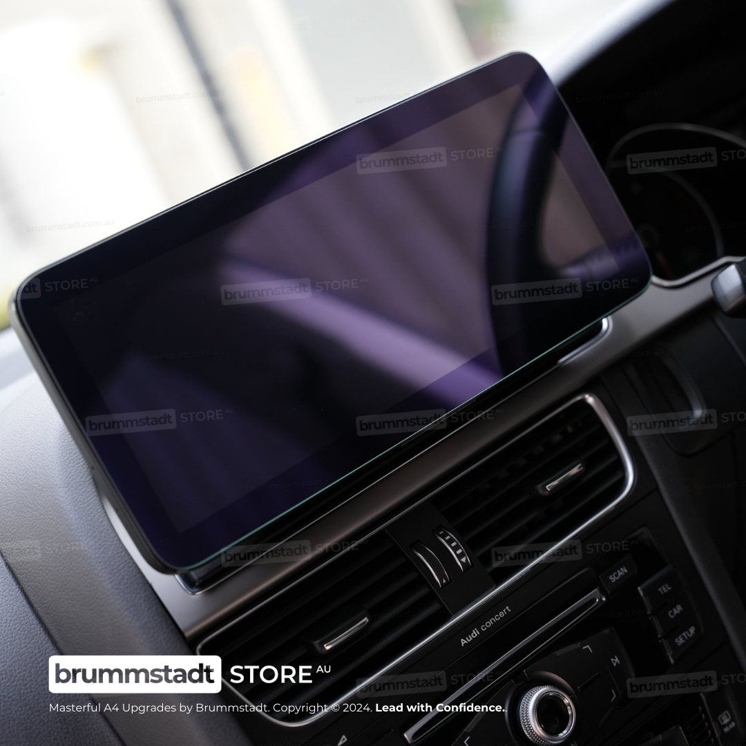 Audi A4 2009-2016 - Premium Head Unit Upgrade Kit: Radio Infotainment System with Wired & Wireless Apple CarPlay and Android Auto Compatibility - baeumer technologies