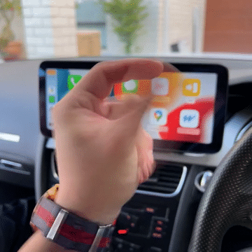 Audi A6 2007-2011 MMI 2G version - Premium Head Unit Upgrade Kit: Radio Infotainment System with Wired & Wireless Apple CarPlay and Android Auto Compatibility - baeumer technologies