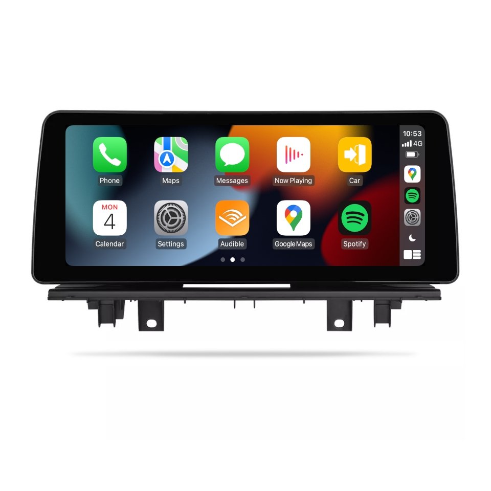 BMW X2 Series 2016-2018 (F39) - Premium Head Unit Upgrade Kit: Radio Infotainment System with Wired & Wireless Apple CarPlay and Android Auto Compatibility - baeumer technologies