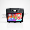 Brummstadt, Isuzu D-Max 2012-2020, featuring Apple CarPlay interface, Isuzu D-Max 2012-2020, vibrant display with apps like Calendar, Settings, EasyPark, Google Maps, Telegram, Waze, WhatsApp, Viber, and music player icon, time displayed as 3:18, date as Sunday 25, sleek design with intuitive layout, enhancing user experience with seamless connectivity and navigation features.