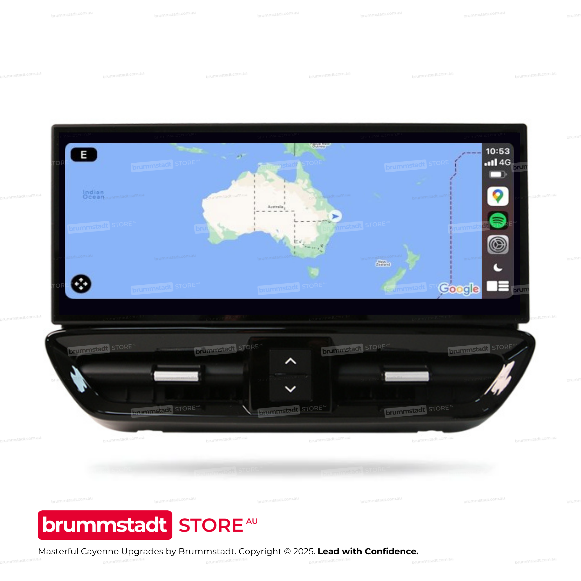 Porsche Cayenne 2010-2015 - Premium Head Unit Upgrade Kit: Radio Infotainment System with Wired & Wireless Apple CarPlay and Android Auto Compatibility