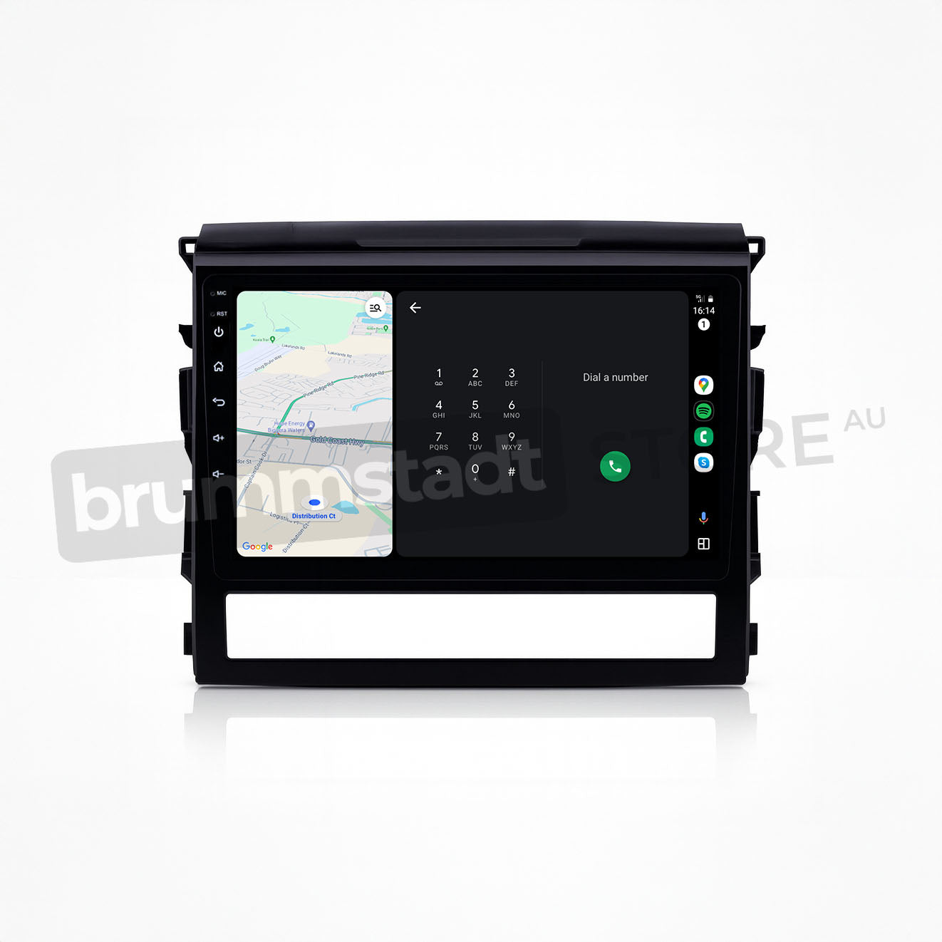 Toyota Land Cruiser 200 Series 2016-2022 - Premium Head Unit Upgrade Kit: Radio Infotainment System with Wired & Wireless Apple CarPlay and Android Auto Compatibility