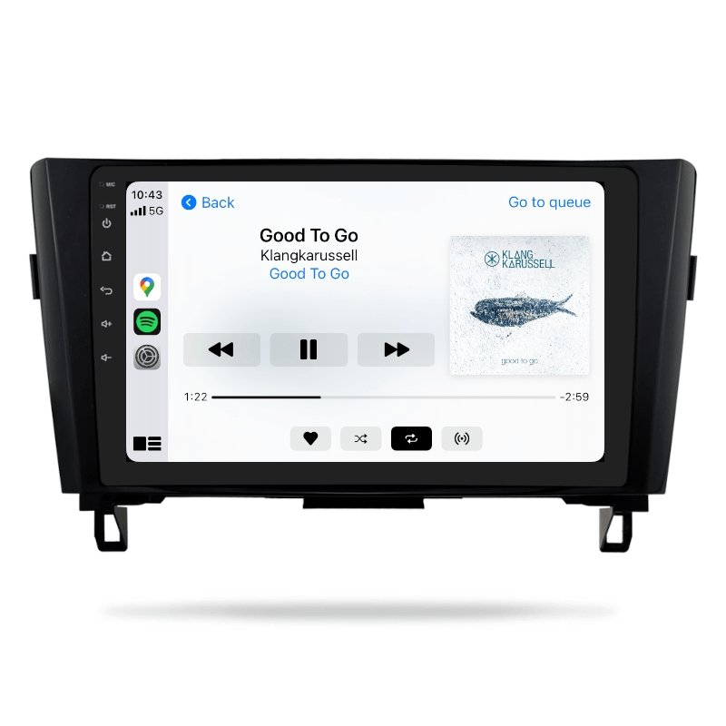 Nissan Qashqai J11 X-Trail T32 Rogue 2014-2020 Premium Head Unit Upgrade Kit