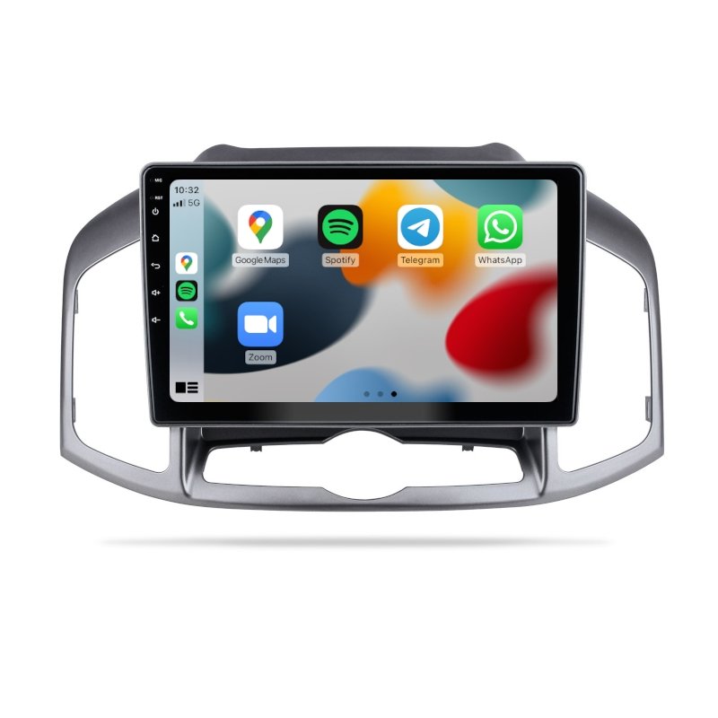 Holden Captiva CG 2015-2016 - Premium Head Unit Upgrade Kit: Radio Infotainment System with Wired & Wireless Apple CarPlay and Android Auto Compatibility - baeumer technologies