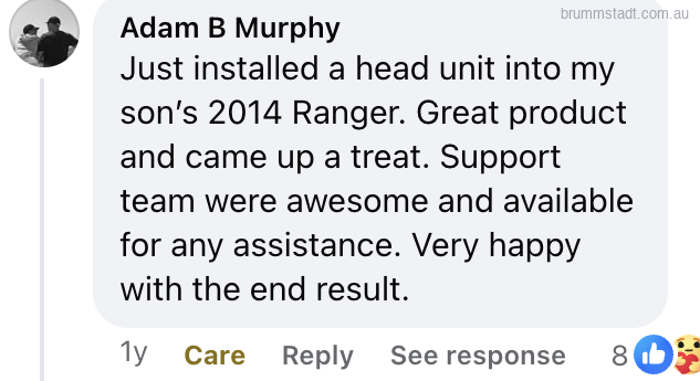 Facebook comment by Adam B Murphy, 8 reactions