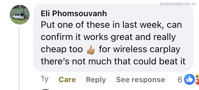 Facebook comment by Eli Phomsouvanh, 6 reactions