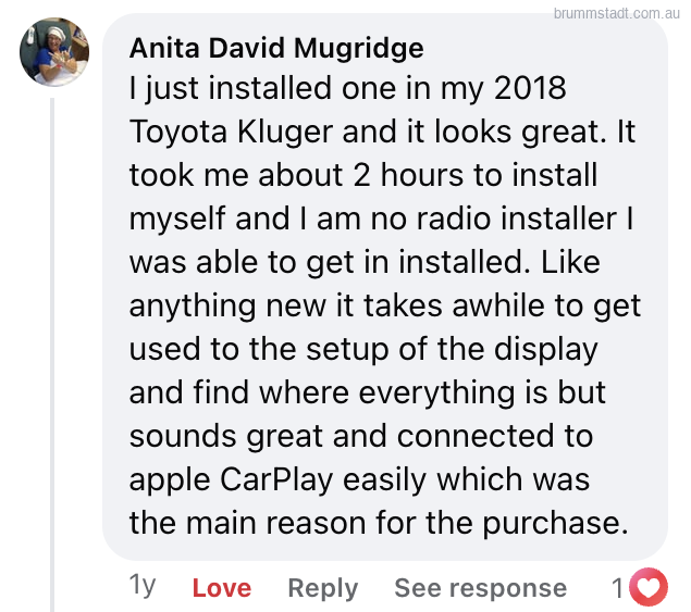 Facebook comment by Anita David Mugridge, 1 reactions